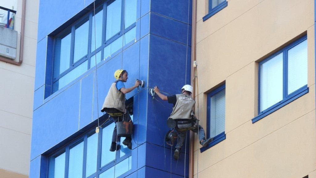 rehabilitación de fachada en A Coruña